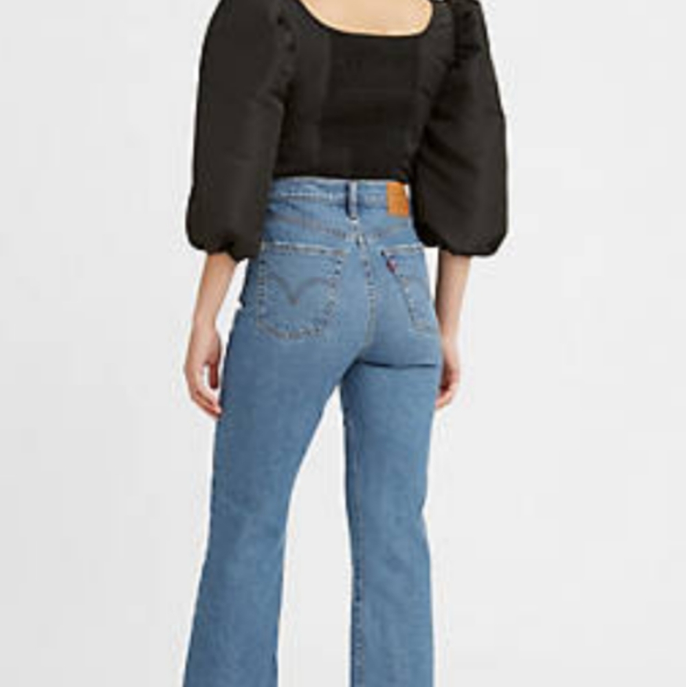 Levi's Ribcage Cropped Bootcut Jeans - Picture 5 of 6